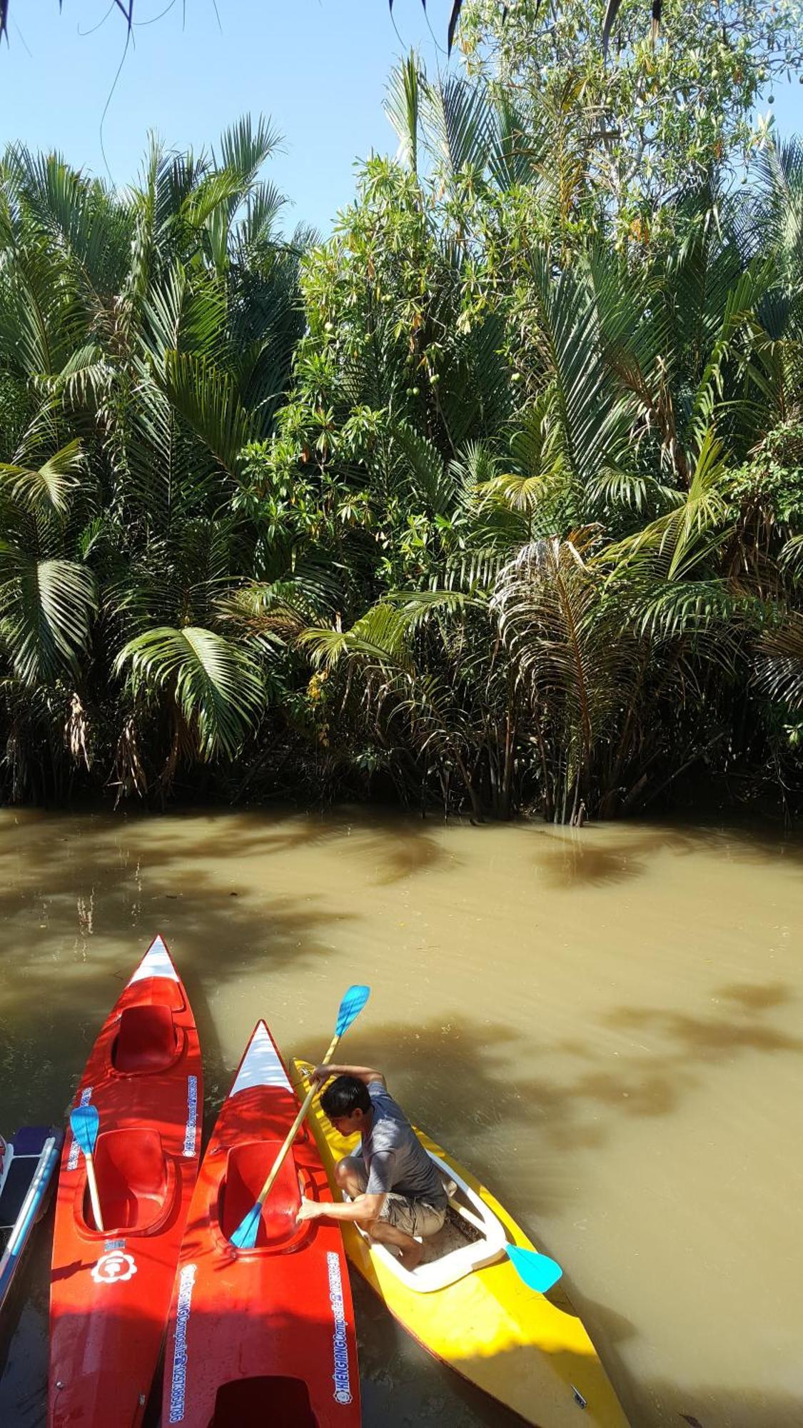 Ba Danh Homestay & Kitchen - Ben Tre Mekong Exterior foto