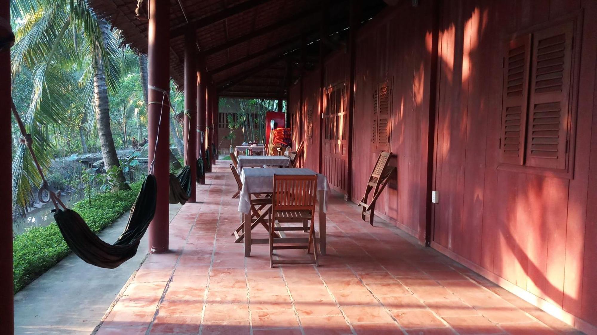 Ba Danh Homestay & Kitchen - Ben Tre Mekong Exterior foto