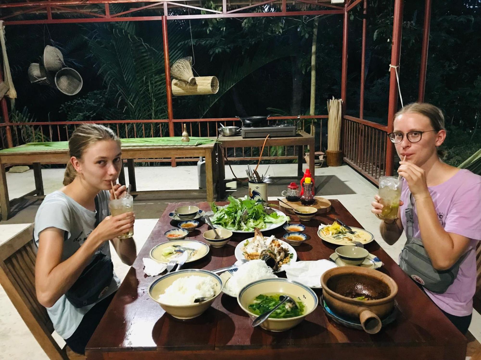 Ba Danh Homestay & Kitchen - Ben Tre Mekong Exterior foto