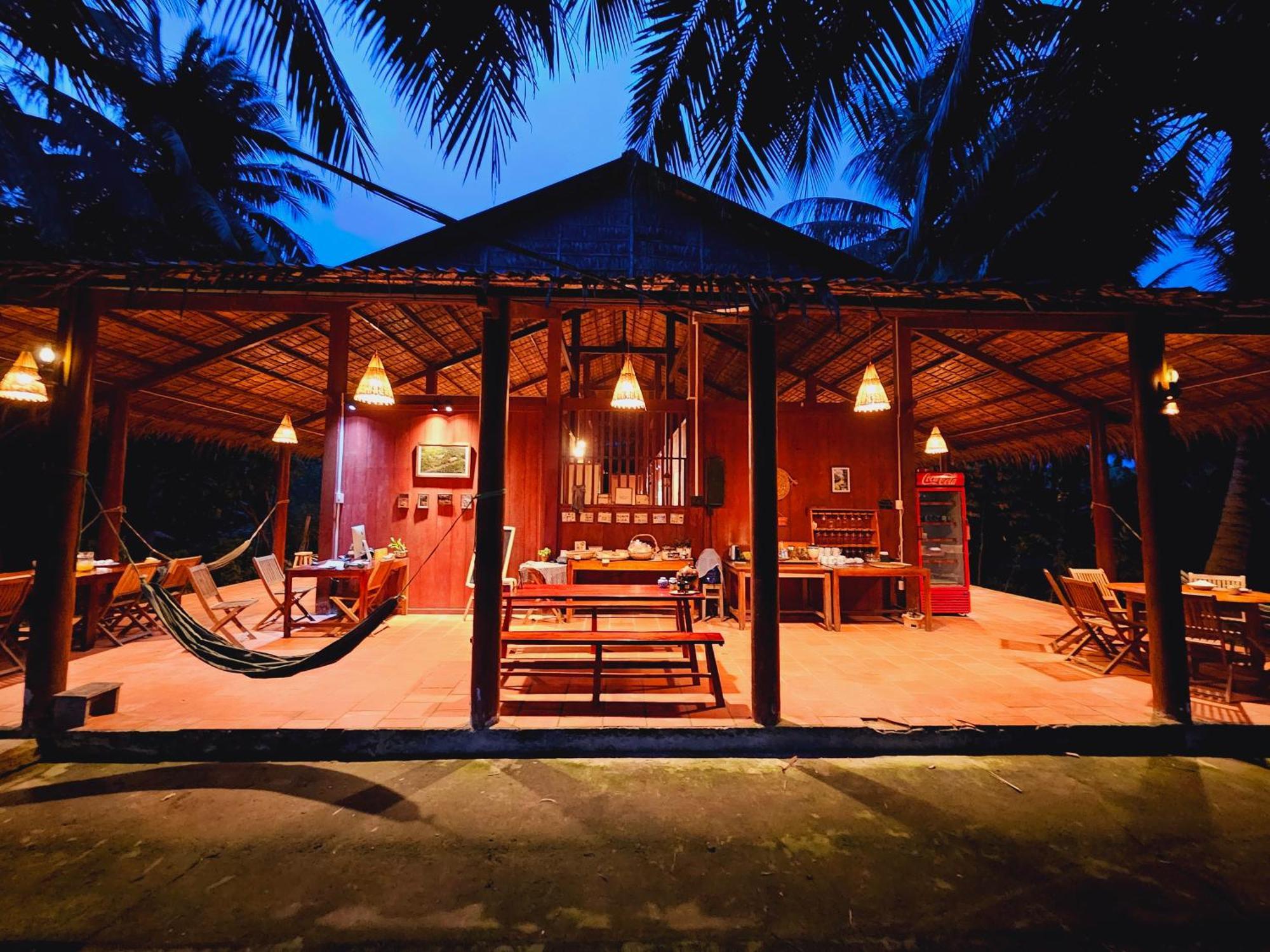 Ba Danh Homestay & Kitchen - Ben Tre Mekong Exterior foto