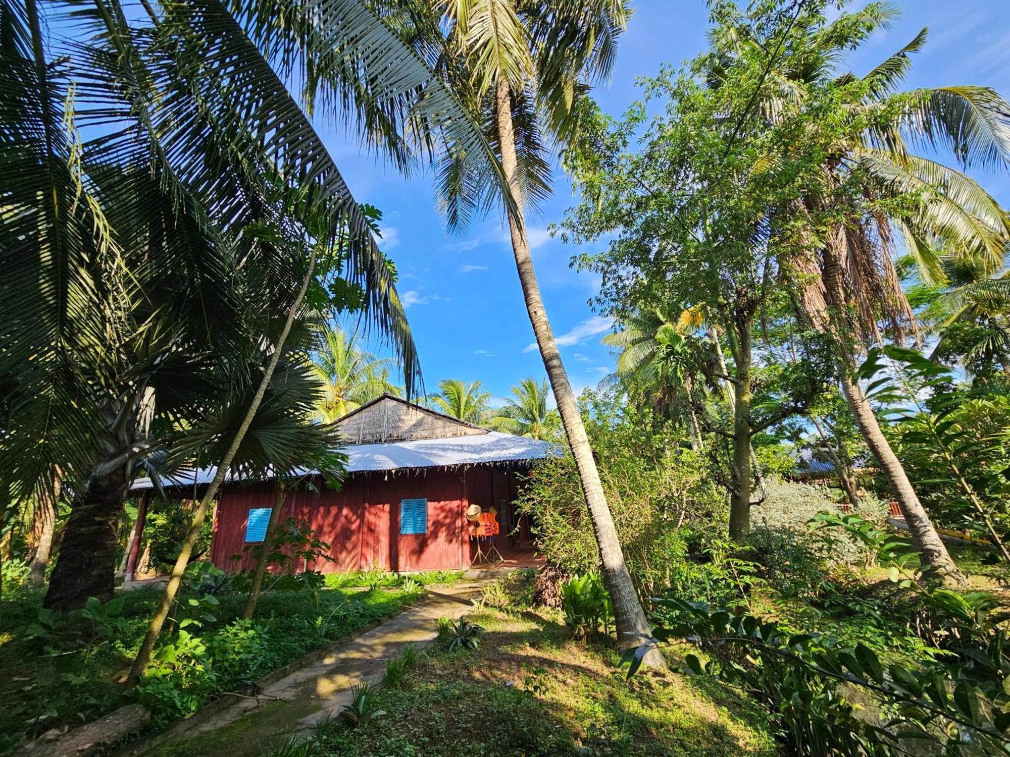 Ba Danh Homestay & Kitchen - Ben Tre Mekong Exterior foto